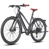 FAFREES F700W Urban Commuter E-Bike 250W 36V10AH Battery Aluminum Frame Hydraulic Brakes - Black